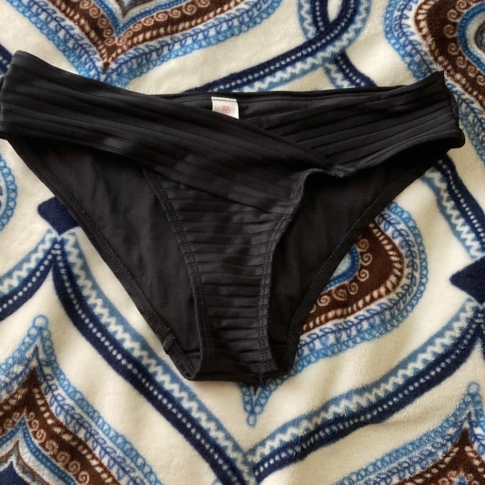 No Boundaries Classic Black Swim Bottom